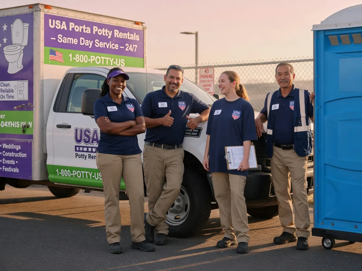 Porta Potty Rental company in Sun Valley, CA